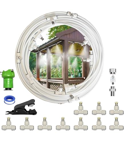 Amazon.co.jp: いけうち ミスト噴霧キット COOLKIT-A(水道直圧タイプ