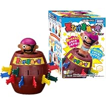 Amazon | タカラトミー(TAKARA TOMY) 黒ひげ危機一発 | テーブルトーク