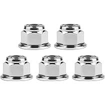 5個 × ３セット チタン M10 スプロケットナット Titanium Sprocket Nuts M10x(1.25mm) Pack x6 | Pro-Bolt