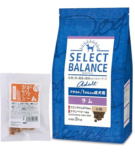 Amazon.co.jp: セレクトバランス ドッグフード アダルト ラム 中粒