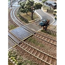 Nゲージ TOMIX、KATO ストラクチャー＆ジオラマ作成キット Play on the railroad model on the desk I did DIY / 6 Lines
