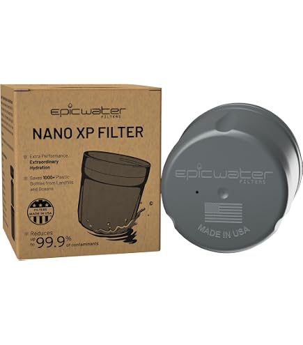 Nispira Water Filter Replacement 2-Pack - Compatible With Brita Faucet Systems 36311 36312 FR-200 FF-100