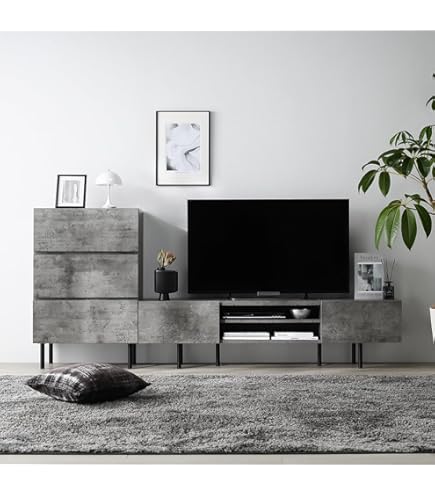 RASIK テレビボード　新品 Amazon｜RASIK テレビ台 55型 対応 150cm幅 ナチュラル