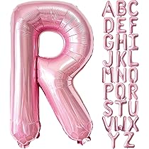 風船ページ Amazon | Lovoir 40インチ ラージ ホットピンク 文字M 風船