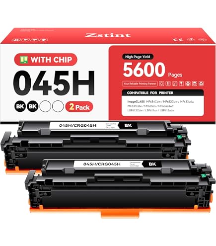Amazon.co.jp: 045トナーカートリッジ 045H - 大容量4個パック Canon