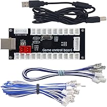 Amazon | SJ@JXアーケードDIYキットLED USBエンコーダーボード
