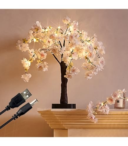 Amazon.co.jp : Sakura テーブルランプ 桜ランプ インテリアライト
