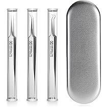 Amazon | コメドプッシャー 角栓 ピンセット 極細 先端は幅0.1mm