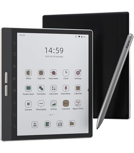 Amazon.co.jp: Bigme B751C S 電子書籍リーダー 4GB+64GB カラー