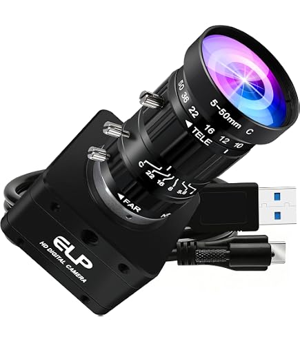 Amazon.co.jp: ELP 4K 60fps HDMI USBカメラ手動ズームウェブカメラ 4K