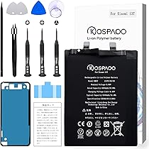 Amazon.co.jp: KOSPAOO for Xiaomi 13T バッテリー互換 容量