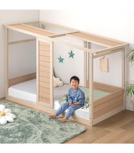 Amazon | HOPPL キッズベッド延長ボード ナチュラル HK-EX-NA | ベッド