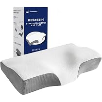 Amazon｜Dreamood枕 首が痛くならない【人間工学 × 低反発】高さ調整