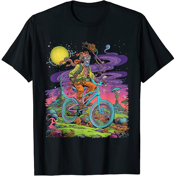 アルベルトホフマン　Tシャツ Amazon.co.jp: Bicycle Day - アルバート・ホフマン LSD