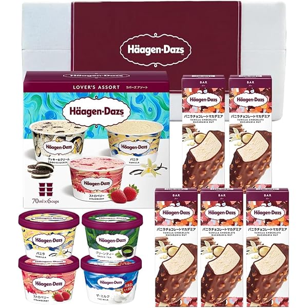はーげんだっつ Amazon.co.jp: 【ハーゲンダッツ】アイス8種ミニカップ4個 クリスピー