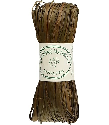 Amazon.co.jp: 大地農園 天然素材 ラフィアファイバー (50g入り