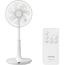 Amazon | TOSHIBA (東芝) リビング扇風機 DCモーター 静音 リモコン付