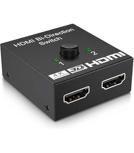 Amazon | PHOENIX HDMI 分配器 4K 5入力1出力 ゲーム PC テレビ