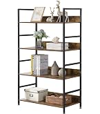 Amazon｜XINYF オープンシェルフ ラック 本棚 (L4-80-40)｜オープン