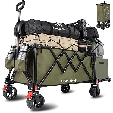 新品MOBI GARDEN キャリーワゴン 最大容量225L 耐荷重150kg 長物対応