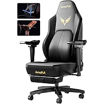 Amazon.co.jp: AutoFull(オートフル)M6 ゲーミングチェア 幅広座