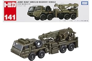 タカラトミー トミカ ロングタイプトミカ No.141 自衛隊 重装輪回収車 ミニカー おもちゃ 3歳以上 グリーン