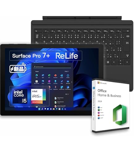 Amazon.co.jp: 【整備済み品】タブレットPC Surface Pro 7 12.3型 第10