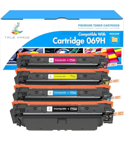 Canon 069 H トナーカートリッジ4個セット ワンクリックまとめ買い】トナーカートリッジ 069Hシリーズ全4色（C/M