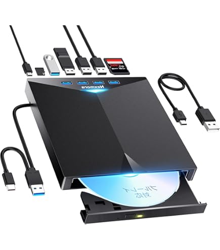 Amazon.co.jp: ブルーレイドライブ 外付け 【Type-C対応・薄型多機能