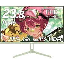 Amazon.co.jp: Pixio ゲーミングモニター PX248Wave グリーン 24インチ