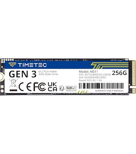 KIOXIA SSD 256GB XG6 NVMe PCIe Gen3 x4 M.2 2280 KXG60ZNV256G Solid