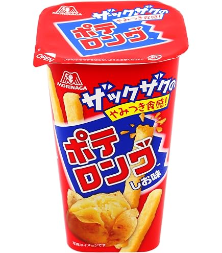 Amazon.co.jp: 森永 ポテロング 45g×60個入り (1ケース) : 食品・飲料