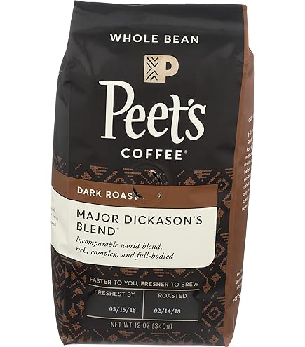Amazon | Peet's French Dark Roast Whole Bean Coffee - 12oz ピーツ