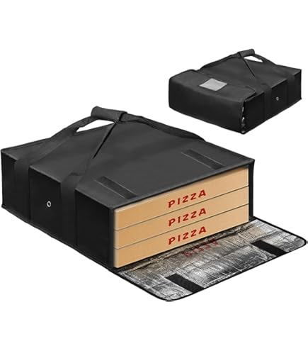 Amazon｜FRESHIE 断熱フードデリバリーバッグ カップホルダー付き