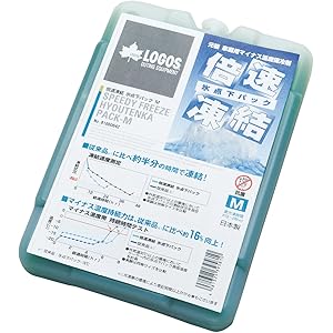 ロゴス(LOGOS) 保冷剤 倍速凍結・氷点下パックM 長時間保冷