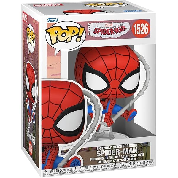 Amazon.co.jp: Pop Spider-Man Vinyl Figure | 公式ビデオゲームグッズ