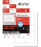 エーワン ラベルシール 10面 22シート簡単印刷