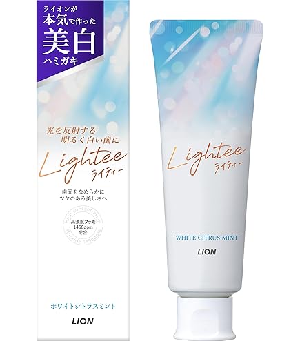 ライティー Lighteeハミガキ ローズミント 100g歯磨き粉　7本 Amazon | Lighteeハミガキ ホワイトローズミント 100g 医薬部外品
