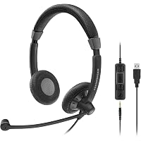 Sennheiser Sc 60 USB Ml Stereo Headset, 1 : Amazon.com.au: Computers