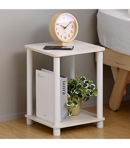 Amazon｜BAGGBODA バッグボーダ サイドテーブル - ホワイト 71x50 cm
