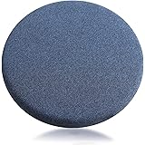 Rvhnal 円座クッション 低反発 座布団 おしゃれクッション 椅子便利フロアクッションざぶとん座椅子 腰が痛くならない洗えるクッション長座布団直径40cmx 厚さ4cm