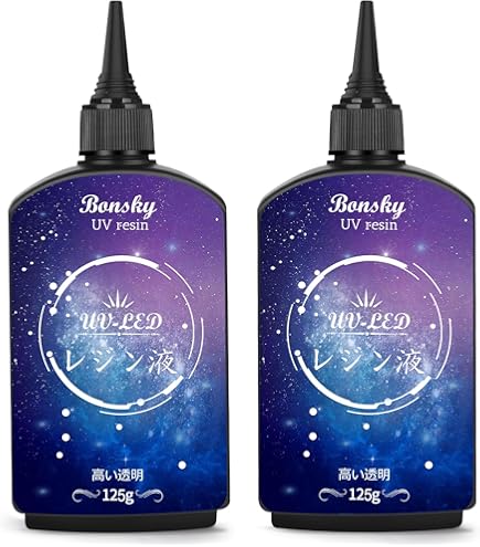 Amazon | パジコ レジン液 UV-LEDレジン 月の雫 500g 透明 日本製