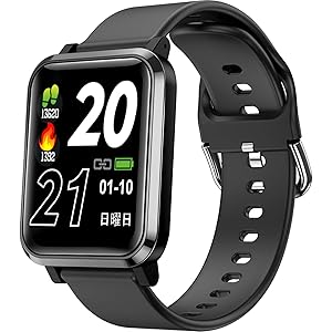 スマートウォッチ 【2021年最新版 Bluetooth5.0】 Blenck 活動量計 心拍計 歩数計 消費カロリー…