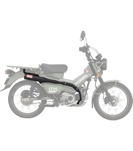 Amazon | Diabolus ホンダハンターカブCT125用ガトリングマフラー CT48 
