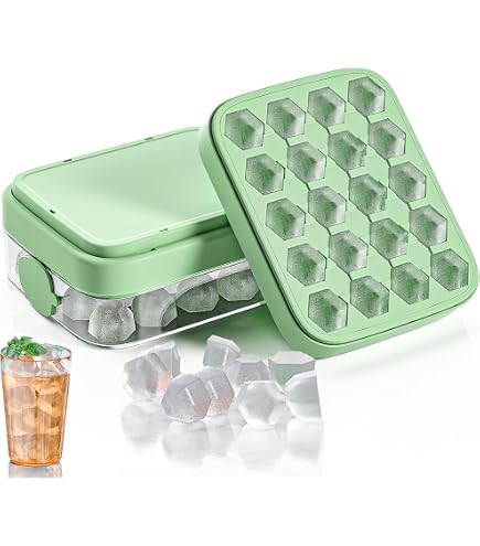 Amazon | ポクミル 製氷皿 製氷器 製氷機 蓋付き 氷を1秒で取り出す