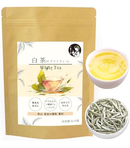 福鼎白茶の白毫銀針「福政号・仙鶴神針」2019 - 2021年限定コレクション 福鼎白茶の白毫銀針「福政号・仙鶴神針」2019 - 2021年