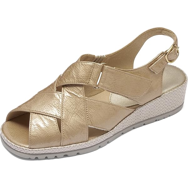 Amazon | [アシックス] ペダラ レディース 2E ベージュ(エナメル