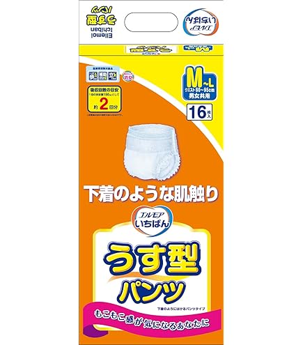 Amazon | エルモア いちばん 紙パンツ用 パッド 36枚 ズレずにあんしん
