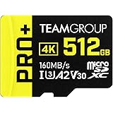Team microSDXCカード 512GB UHS-1 U3 V30 A2 読込み160MB/s 書込み90MB/s Switch動作確認済み 日本国内10年正規保証