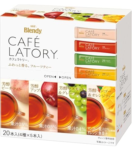 Amazon | meito スティックメイト 4種の選べるフルーツティー 24本入